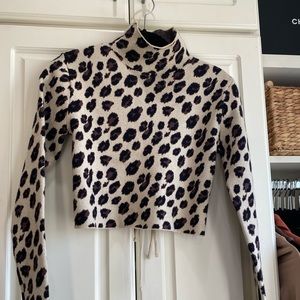 Zara Open Back Sweater
